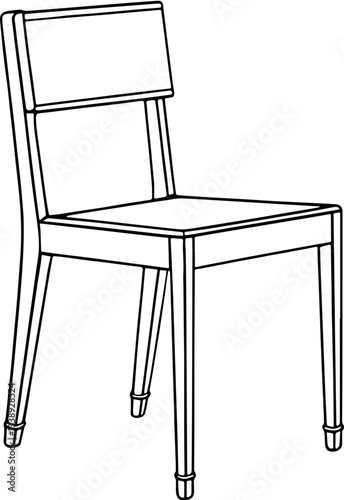 chair on white