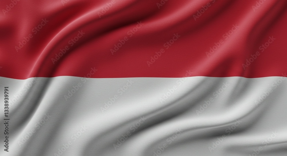 Collection of Indonesian Flag Illustrations in Various Forms and Backgrounds