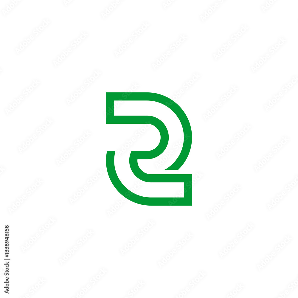 Green Number Two Graphic Design Green Number Two Graphic Design