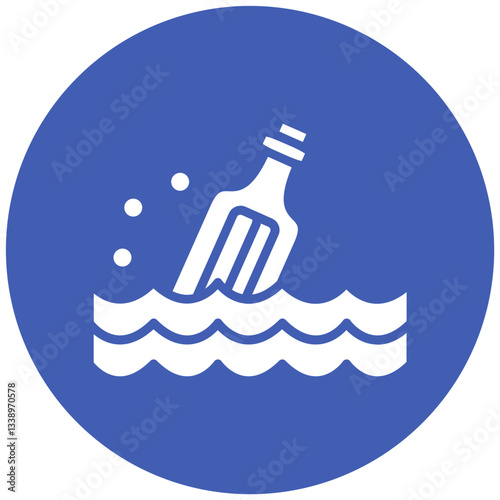 Message In Bottle Icon