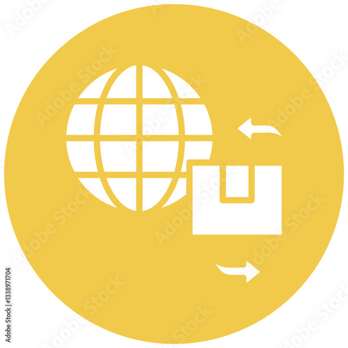 Worldwide Shipping Icon