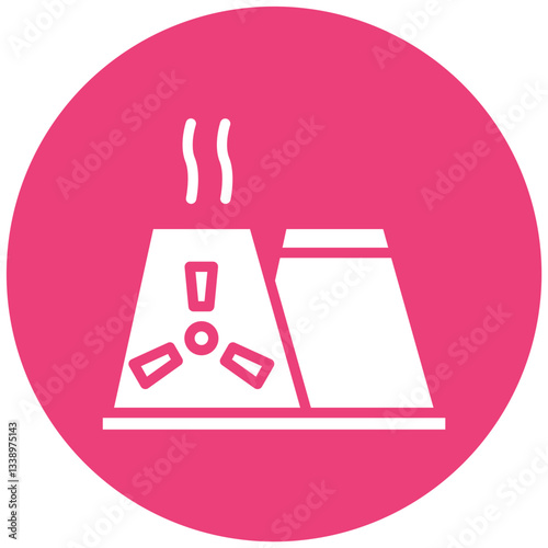 Nuclear Power Plant Icon