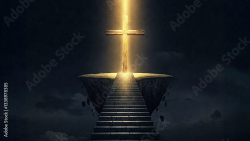 Stairway to Heaven: The Glowing Cross in the Universe