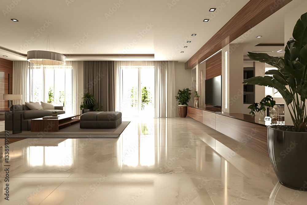 3D-rendered stock photo of an empty interior room, ready for design and decoration. 3D-rendered stock photo of an empty interior room, ready for design and decoration.