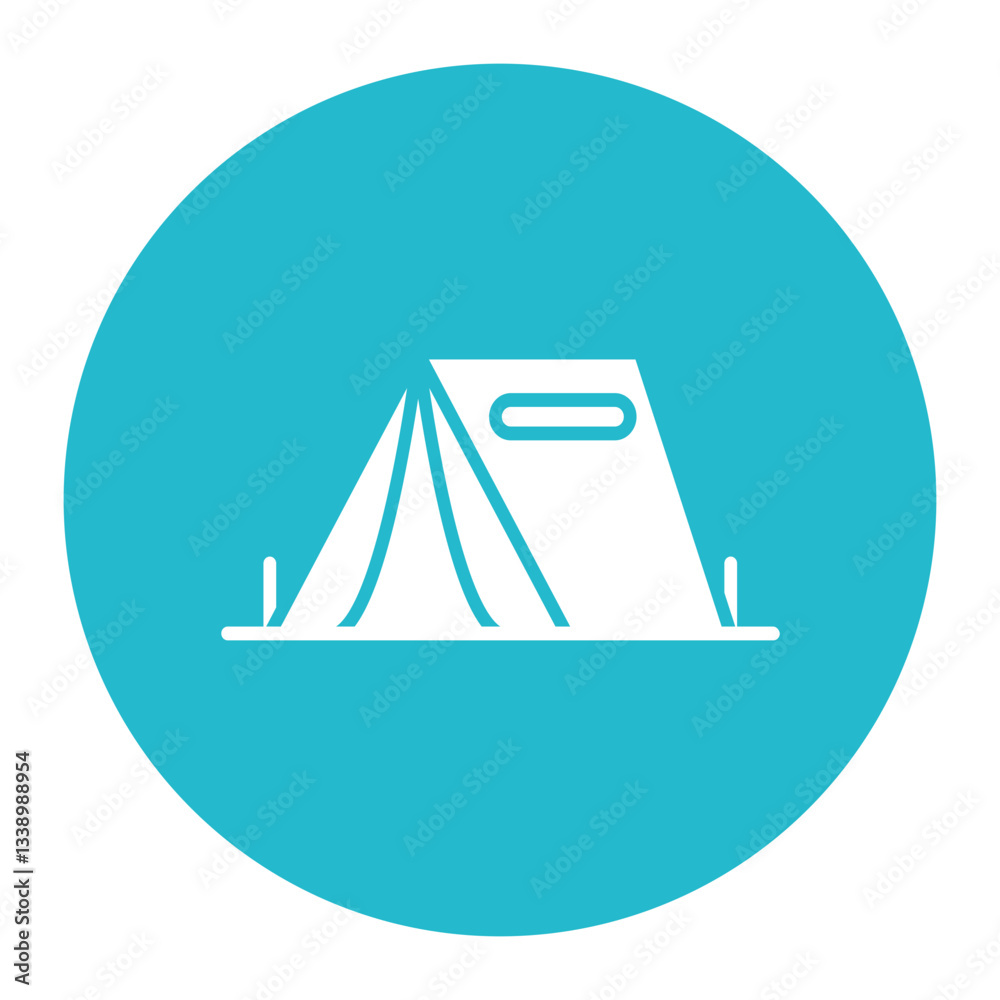 Camping Tent Icon Camping Tent Icon
