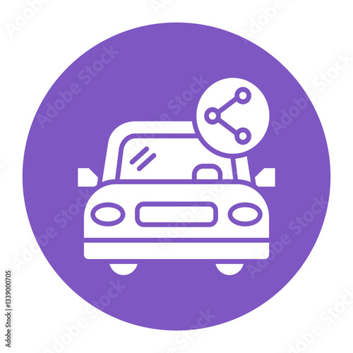 Car Sharing Icon