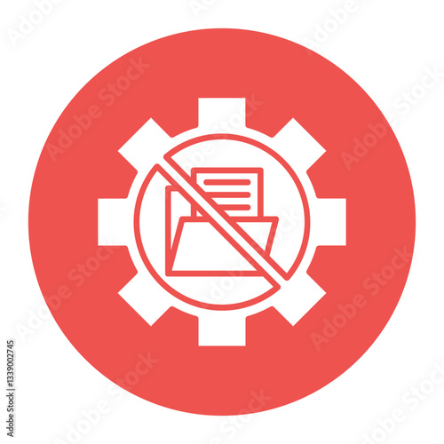 Restriction Of Processing Icon