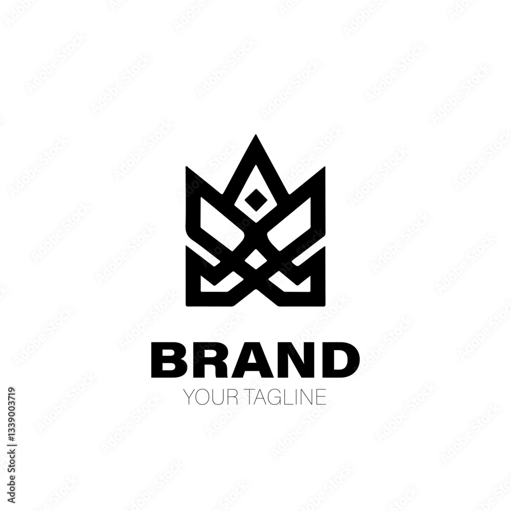 King Logo. King Logo Design. King Logo Brand. King Logo Vector Design Isolated on White Background King Logo. King Logo Design. King Logo Brand. King Logo Vector Design Isolated on White Background