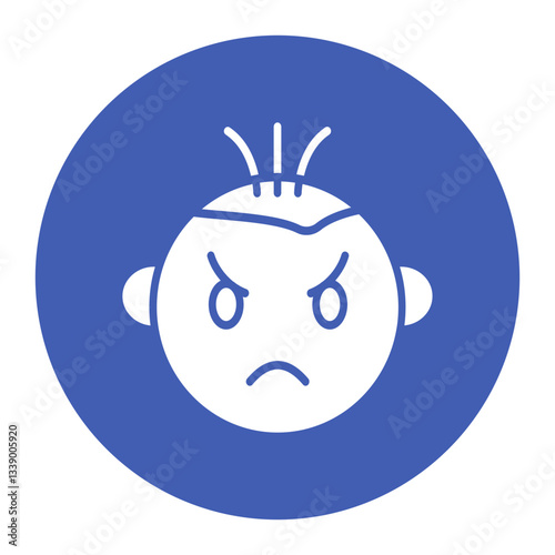 Angry Baby Icon