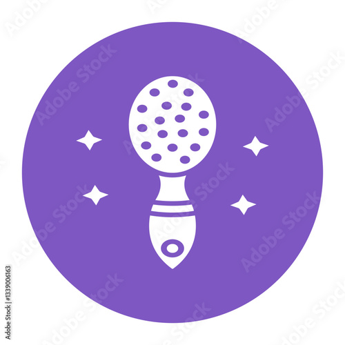 Baby hairbrush Icon