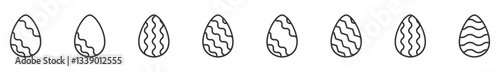 easter eggs icon, egg, decoration, celebration, chicken egg,Symbol Perfect Design Simple Set For Using In Web Site Logo App UI Infographics Report, Vector Illustration