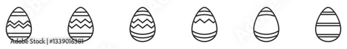 easter eggs icon, egg, decoration, celebration, chicken egg,Symbol Perfect Design Simple Set For Using In Web Site Logo App UI Infographics Report, Vector Illustration