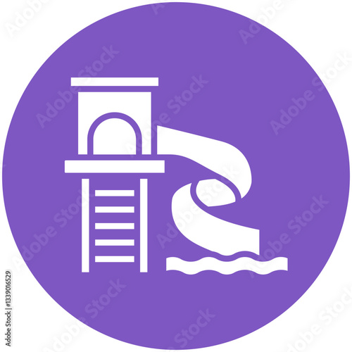 Water Slide Icon
