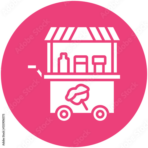 Toffee Apple Stall Icon