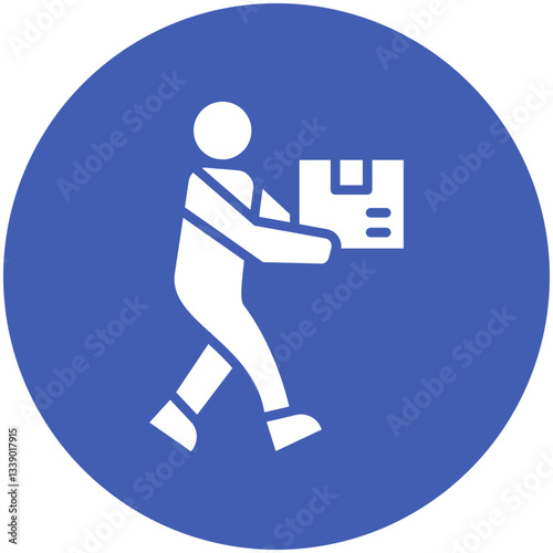 Delivery Man Icon