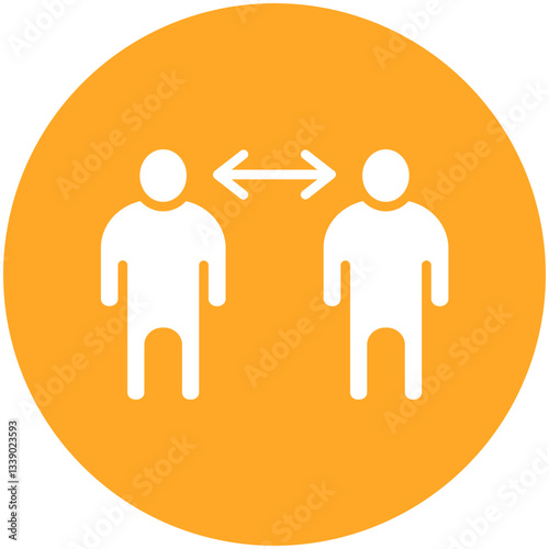 Social Distancing Icon