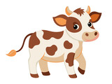 funny cow cartoon