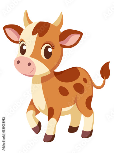funny cow cartoon