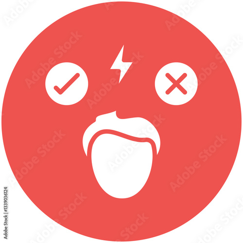 Conflicting Thoughts Icon