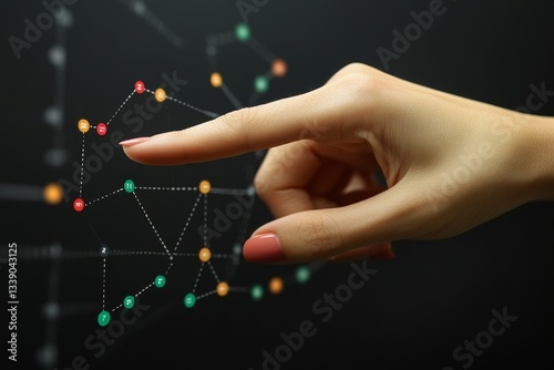 Female HR Manager Using Technology for Human Resources Management