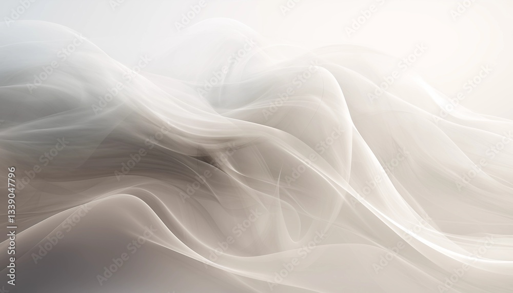 Obraz premium 하얀연기패턴배경