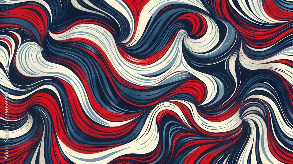 Obraz premium Dynamic Abstract Pattern Design