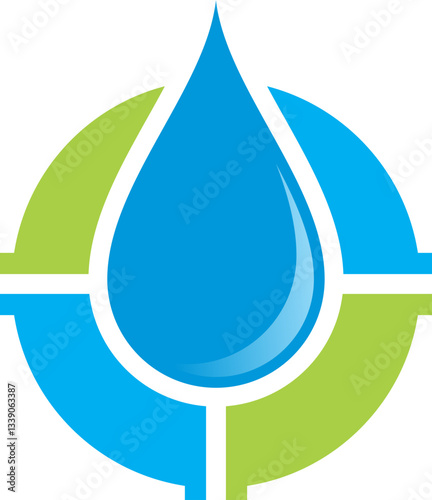 water drop icon water drop liquid ecology logo.