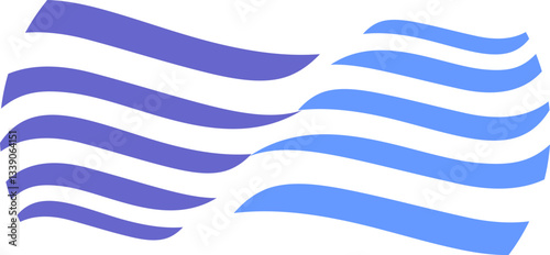 water wave abstract company logo background