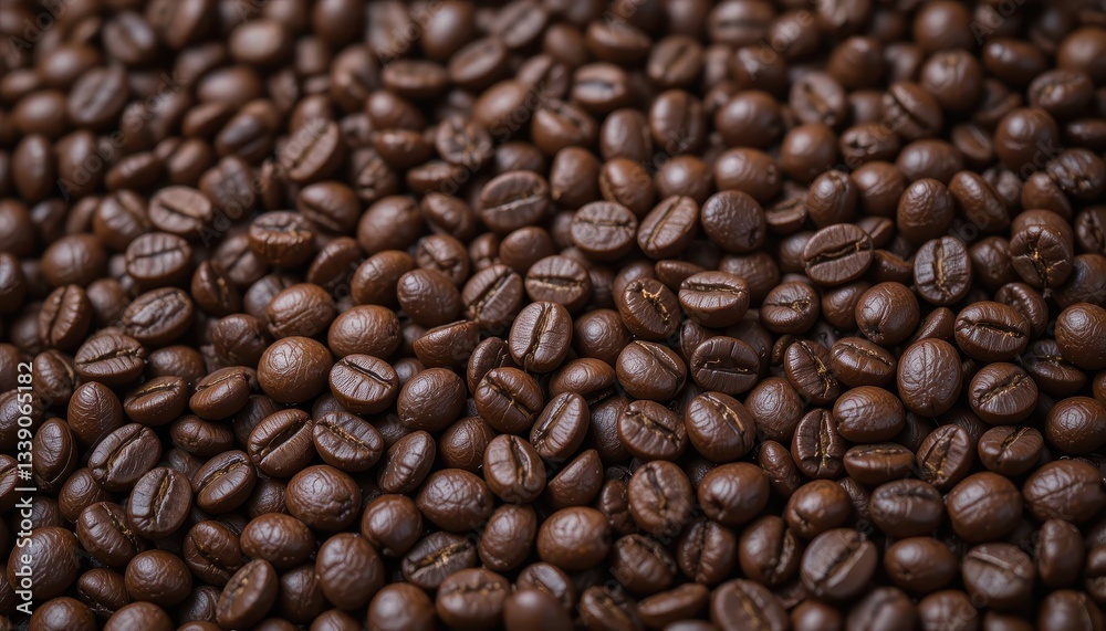 Fototapeta premium Coffee bean harvest farm nature close-up organic freshness