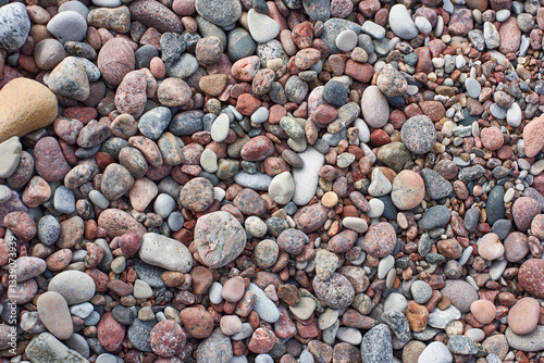 Fototapeta Naklejka Na Ścianę i Meble -  Pebbles of the Baltic sea