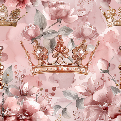 Seamless pattern digital paper