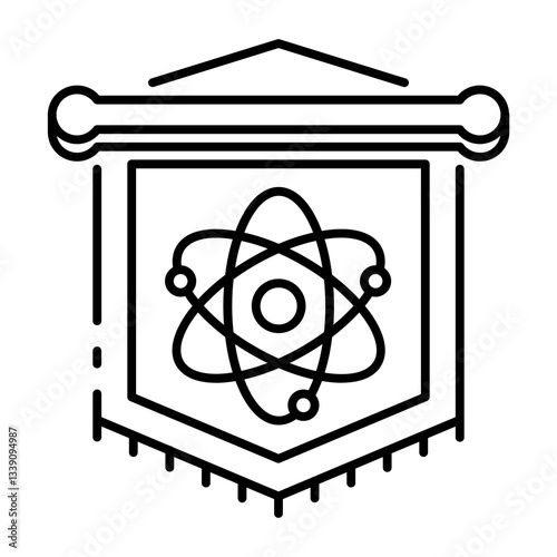 This Science Club icon is suitable for School, College, Education, etc