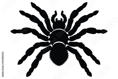 blue ink blots vector illustration