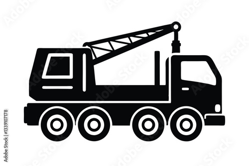 set of construction machines