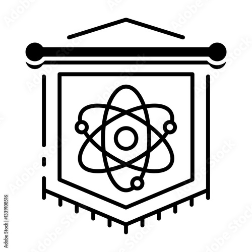 This Science Club icon is suitable for School, College, Education, etc
