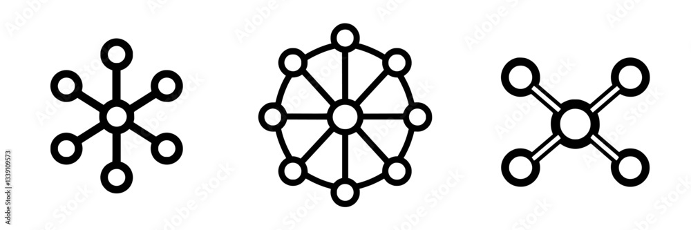 Abstract network designs on a minimalist background showcasing various geometric shapes and connections Abstract network designs on a minimalist background showcasing various geometric shapes and connections