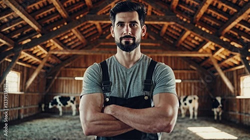 The Farmer in the Barn