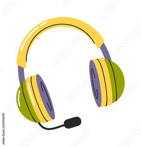 Wireless headphones video game accessory
