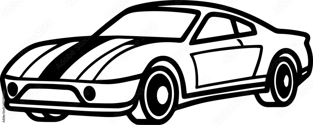 racing car lineart vector illustration racing car lineart vector illustration