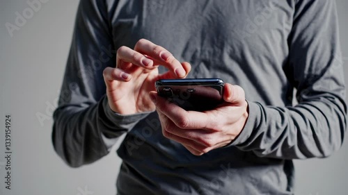 The Person Using Smartphone
