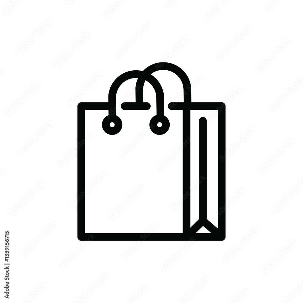 Shopping bag icon, shopping bag symbol isolated on transparent background, icon for app or web site, Shopping bag PNG Shopping bag icon, shopping bag symbol isolated on transparent background, icon for app or web site, Shopping bag PNG