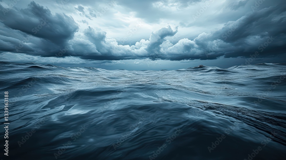 Dynamic skies open ocean high-fidelity imagery stormy atmosphere aerial perspective fast-moving clouds Dynamic skies open ocean high-fidelity imagery stormy atmosphere aerial perspective fast-moving clouds