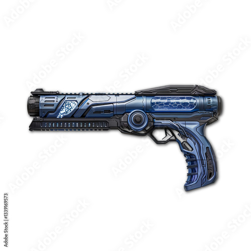 Futuristic Energy Blaster Gun