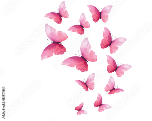 pink mdesign vector hand drawn vector
