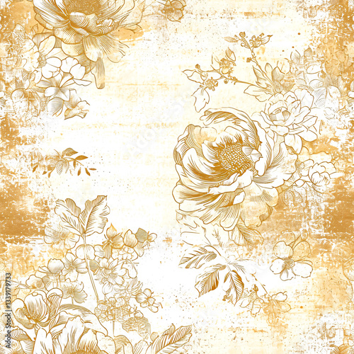 Seamless pattern digital paper