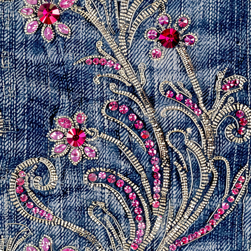 Seamless pattern digital paper