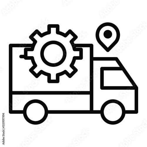 Logistic Icon Vector Design