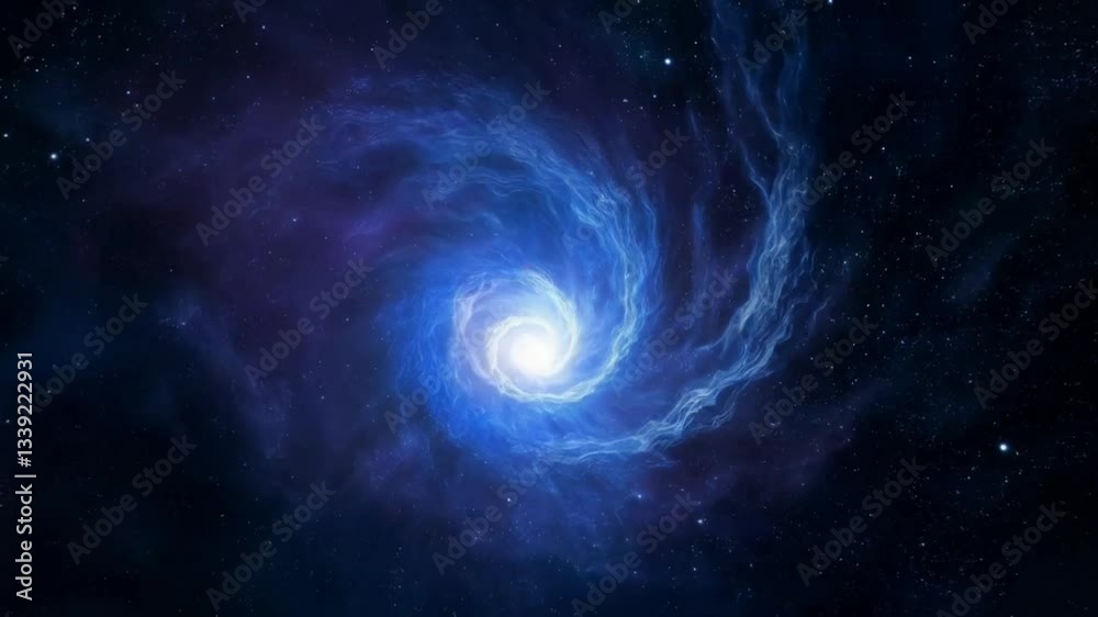 Galactic swirl, mesmerizing, dynamic motion, cosmic background Galactic swirl, mesmerizing, dynamic motion, cosmic background