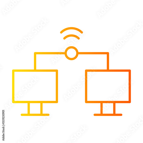 computer gradient icon