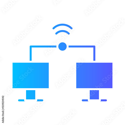 computer gradient icon